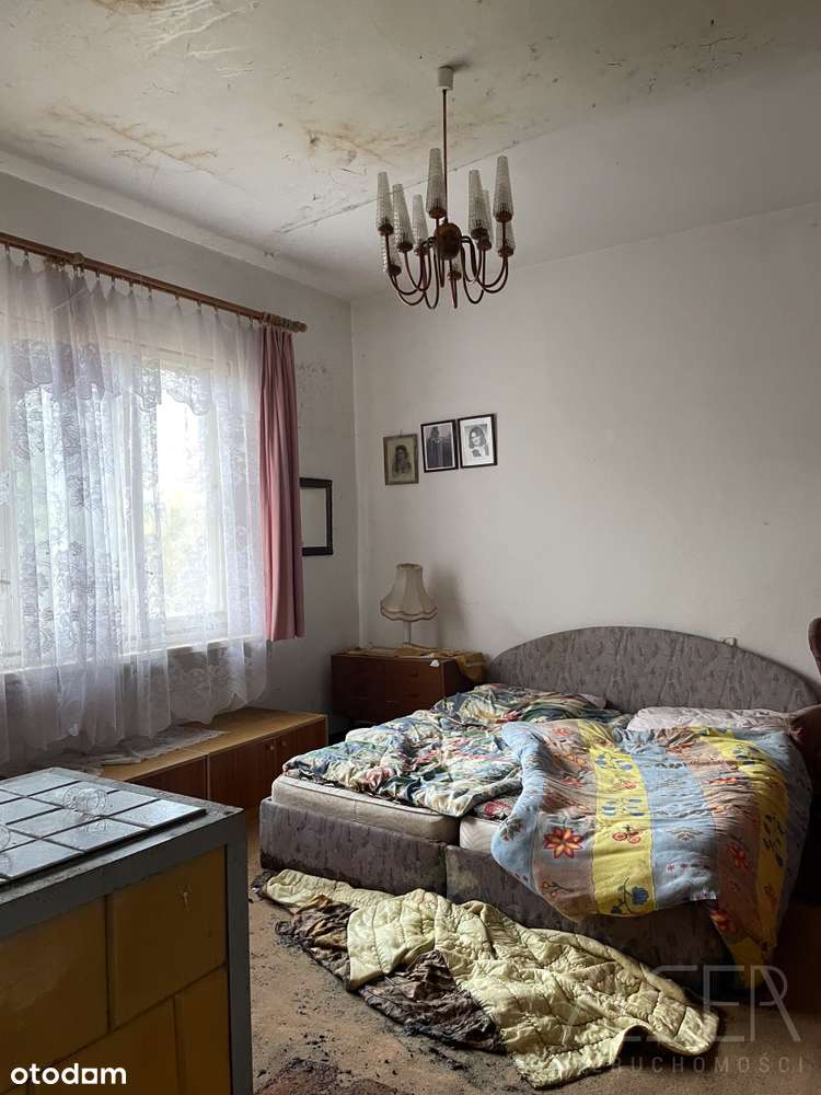 Dom z lat 70 z garażem | 5500 mkw działki-19