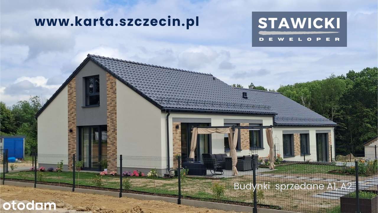 PARTEROWY dom w zieleni - z dużą DZIAŁKĄ, na spokojnym osiedlu (B2)