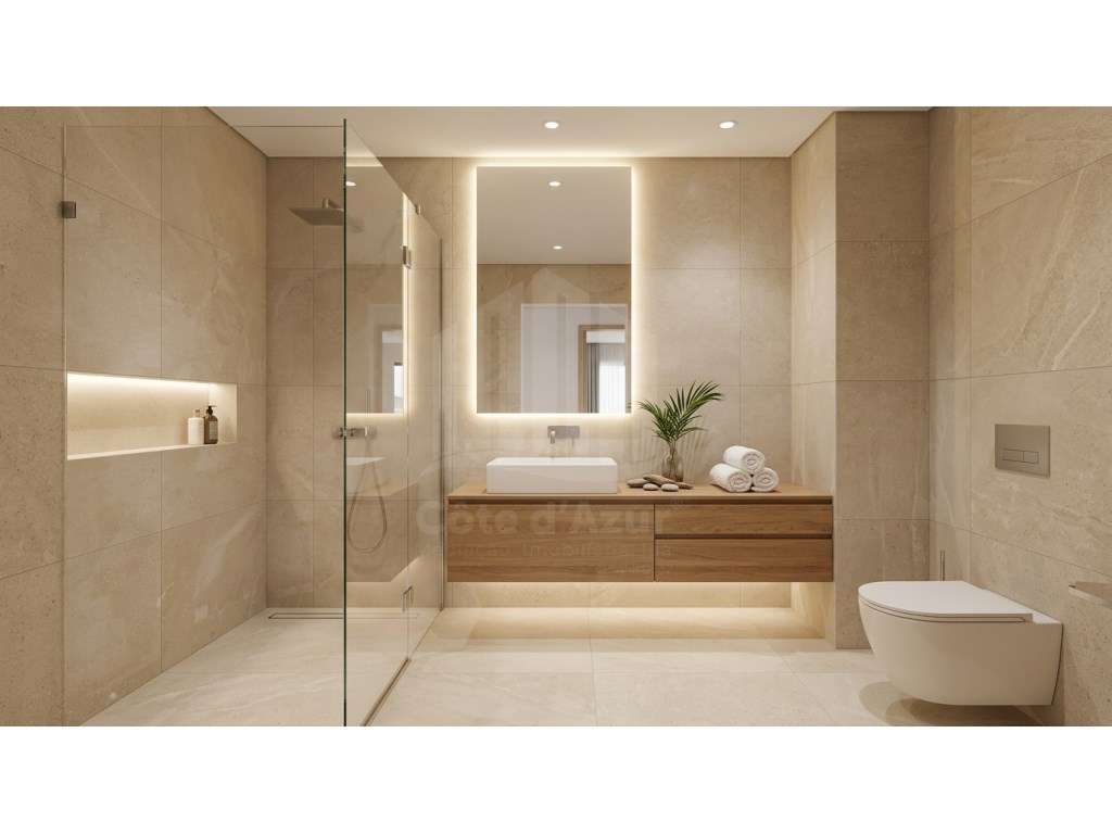 Apartamento T2 Novo com Terraço e Vista Mar em Empreendimento de Qu...-19