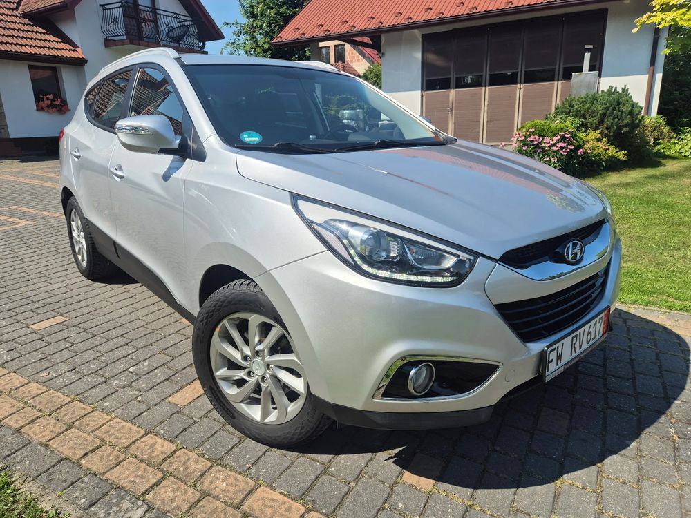 Hyundai ix35 blue 1.6 2WD Finale Silver 2014