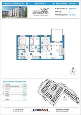 58,6 m2 | 3 pok. | Oś. Świergotki | BV/2/A1