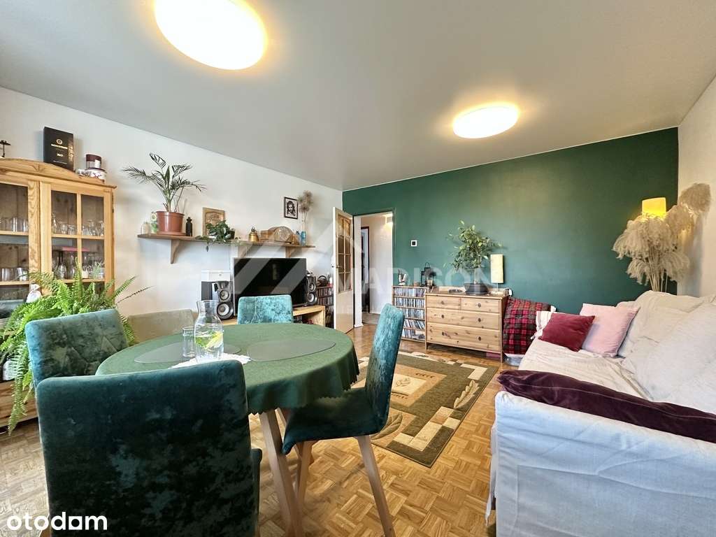 57 m | 3 pokoje z osobną kuchnią | balkon - Pełny obrazek: 3/12