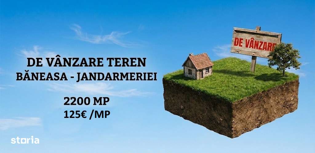 Teren Intravilan | Baneasa | Jandarmeriei Sisesti | 2200mp-0