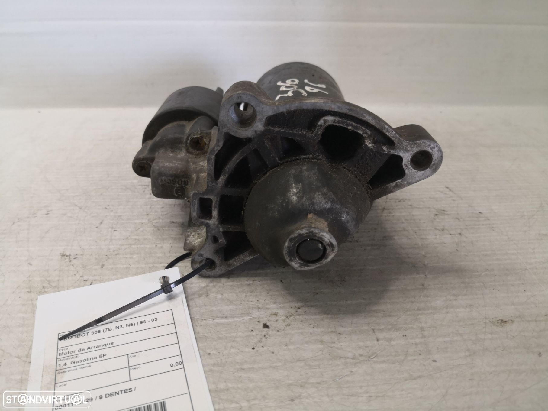 Motor De Arranque Peugeot 306 (7B, N3, N5) - 1