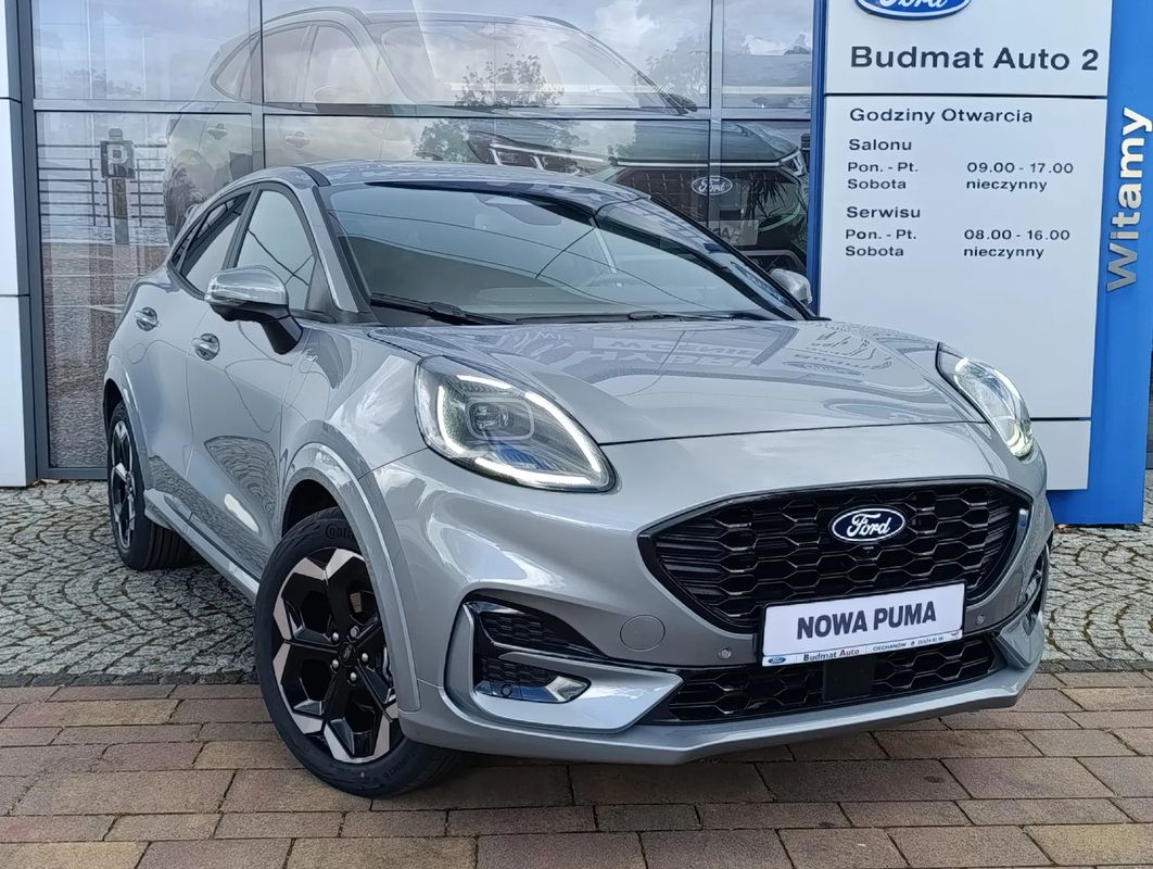 Ford Puma Kamery 360 Adaptacyjny tempomat P.Winter 125 KM ST-Line X