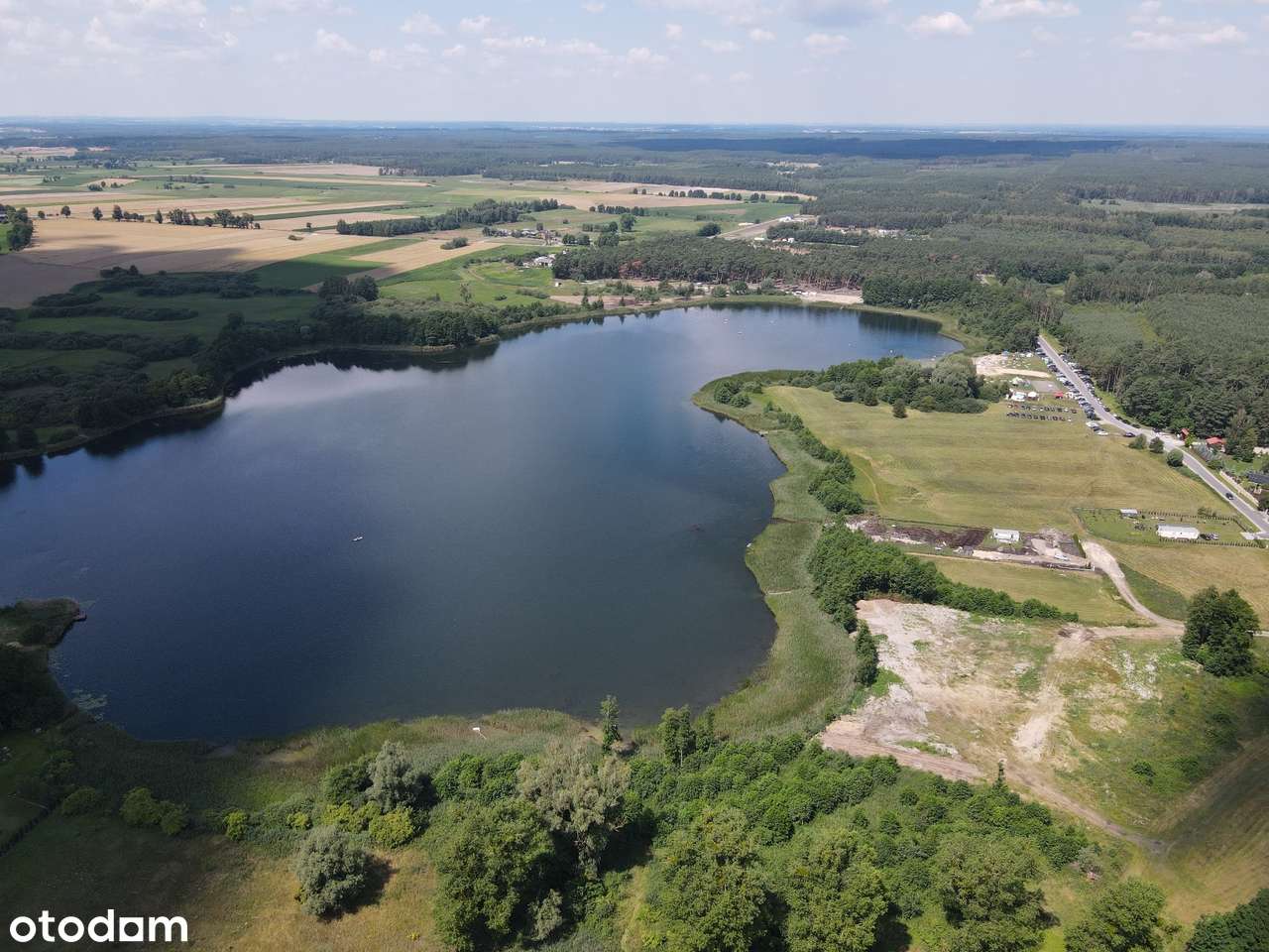 Działka z własną linią brzegową jeziora - KUJAWY-6
