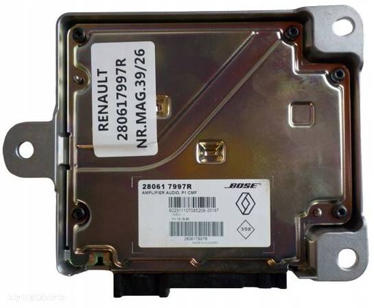 Wzmacniacz BOSE Audio RENAULT CAPTUR 2 280617997R - 5