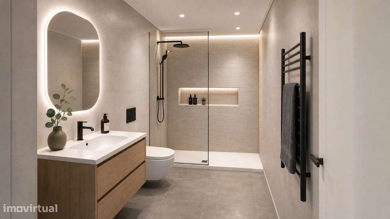 APARTAMENTO T2 Duplex  com terraço, como novo, Situado no Bairro No...-6