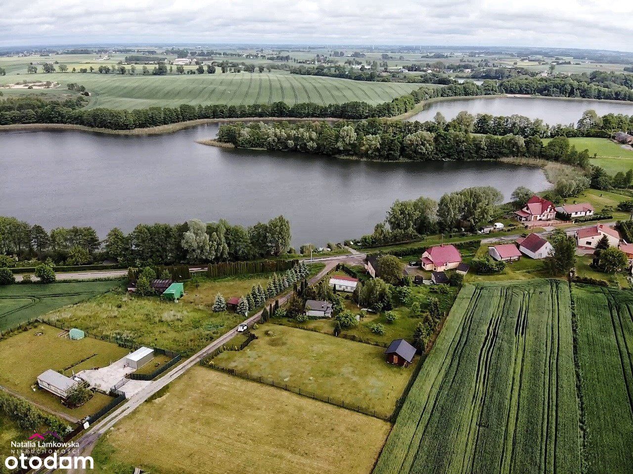 działka NAD JEZIOREM Gruta Duże