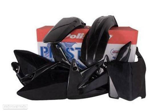 kit plasticos polisport preto honda cr 125r / 250r - 1