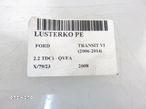 LUSTERKO PRAWE FORD TRANSIT MK6 5 PIN 2006- - 2