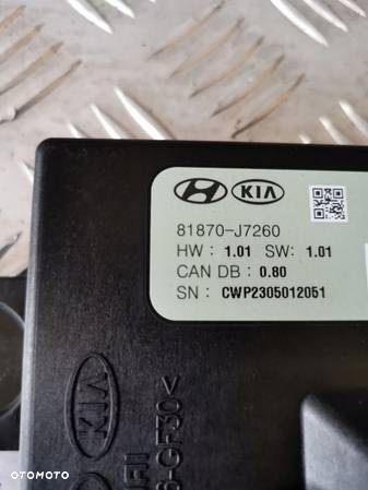 KIA XCEED X-CEED III LIFT MODUL STEROWNIK 81870-J7260 - 2