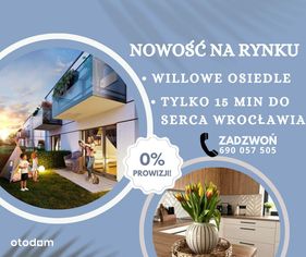 Krzyżówka domu z mieszkan⭐Ogród 90m2⭐15Min Centrum