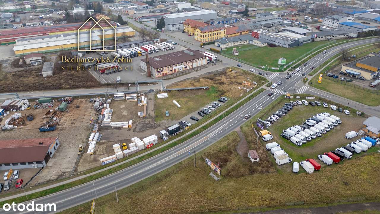 Działka inwestycyjna 0,4972 ha przy głównej trasie Jasła- MPZP PS-6