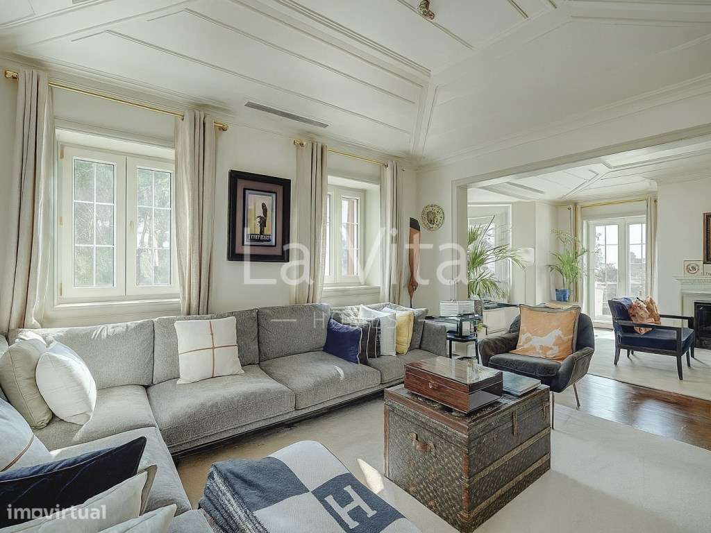 Apartamento T4 Duplex, em condomínio exclusivo no centro do Estoril. - Grande imagem: 5/59