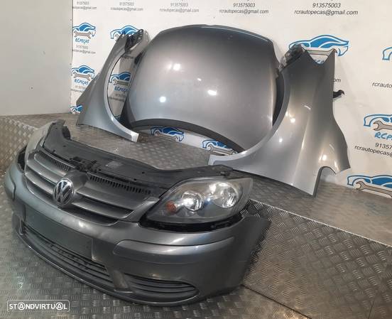 FRENTE COMPLETA VW VOLKSWAGEN GOLF V 5 MK5 PLUS CAPOT PARACHOQUES GUARDA-LAMAS OTICAS RADIADOR VENTILADOR FRENTE FIBRA REFORÇO - 4