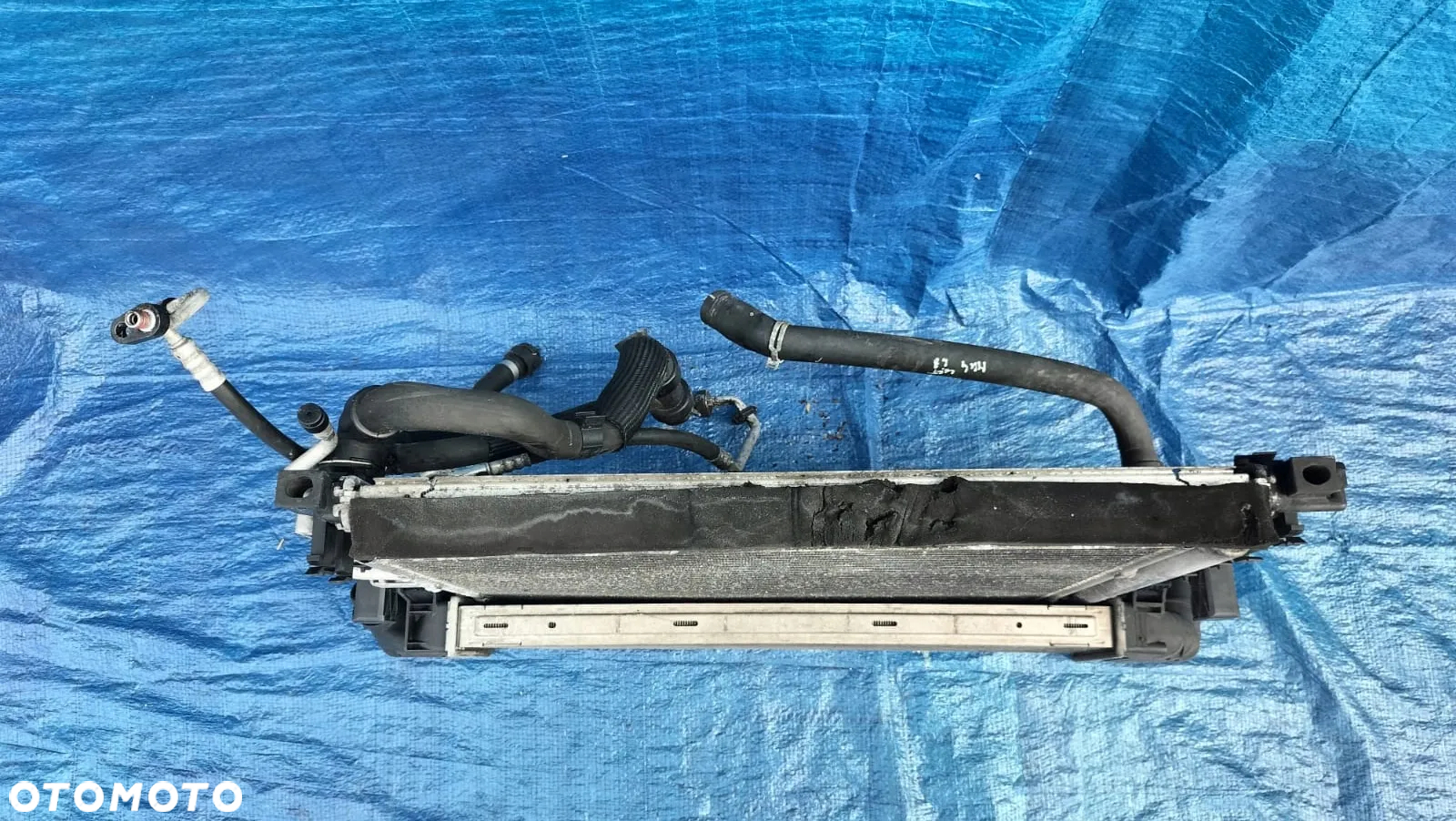 CHŁODNICA WODY KLIMATYZACJI INTERCOOLER WĄŻ PRZEWÓD KOMPLET CHŁODNIC 6G91-9L440-FD VP7EKH-19710-AE VP7EKH-8005-BD FORD MONDEO MK4 1.8 2.0 TDCI - 2