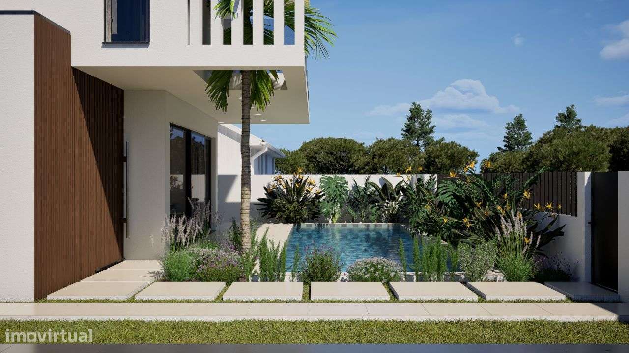 Venda moradia T4 (5 assoalhas), arquitetura contemporânea, Aroeira-16