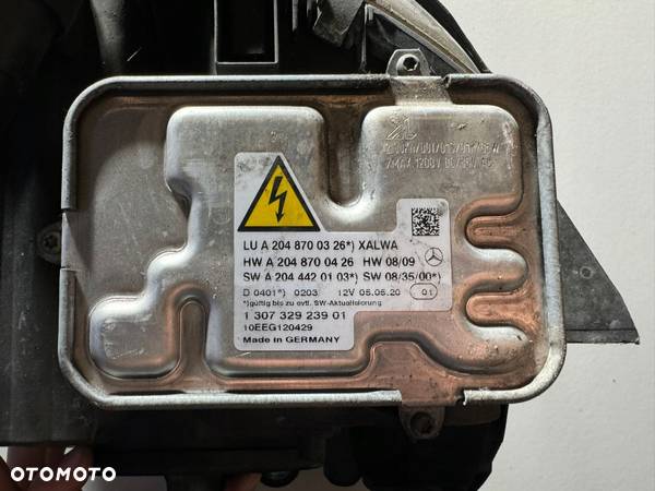 LAMPA PRZEDNIA LEWA BI-XENON MERCEDES W204 A2048203159 - 7