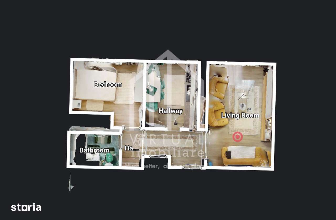 Apartament cu 2 camere, 59mp utili, etaj 2/4, pivnita, zona Strand - Imagine principală: 4/14