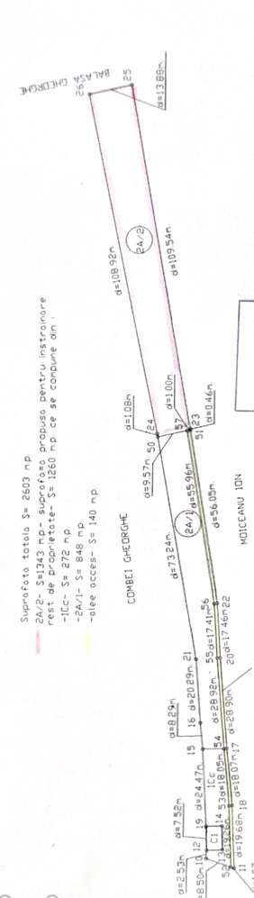Vand teren 1343 m2 in Bariera Valcii - Imagine principală: 2/2