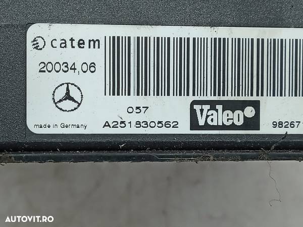 Radiator electric bord a251830562 Mercedes-Benz M-Class W164  [din 20 - 2