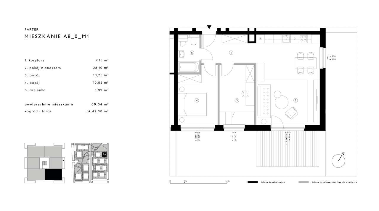A8_0_M1, OGRÓD 42 m², gotowe do odbioru! - Pełny obrazek: 4/9