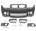 PARA-CHOQUES FRONTAL PARA BMW E81 E82 E87 E88 04-13 LOOK M1 + GRELHAS - 2