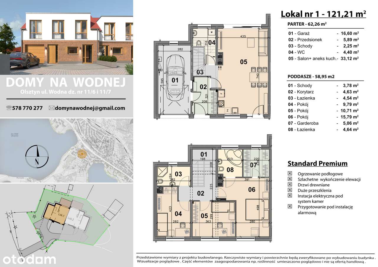 Nowoczesny dom 100 m od plaży Jeziora Ukiel (Olsztyn, Likusy) - Pełny obrazek: 5/6