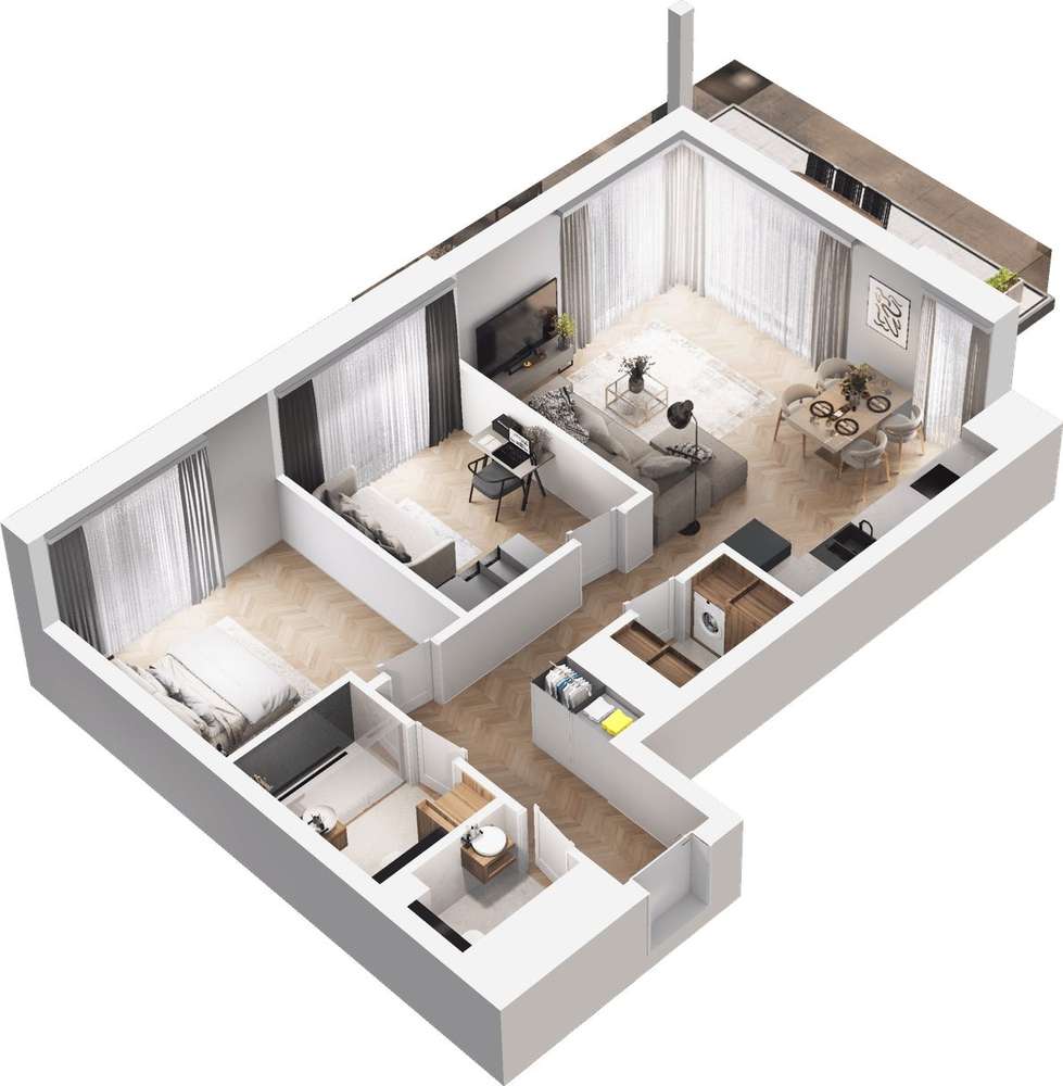 Ville Garden | mieszkanie 3-pok. | A.30 - Pełny obrazek: 5/10