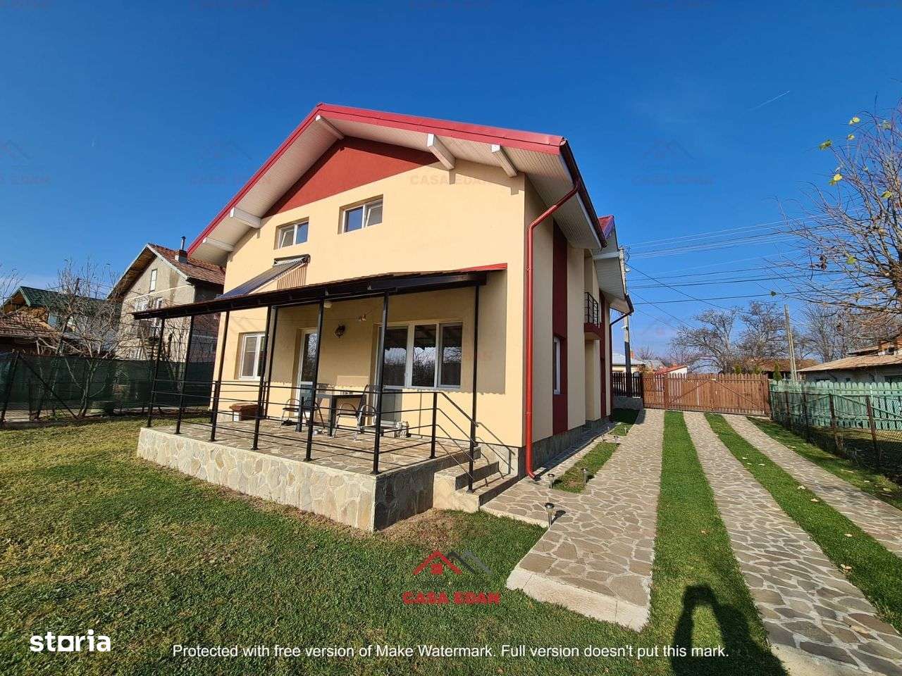 Casa P+E in Campina 5 cam 3 bai an 2018 teren 820 mp 260000e - Imagine principală: 3/20