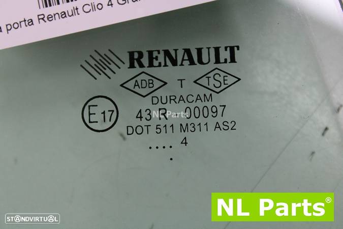Vidro da porta Renault Clio 4 GrandTour - 3