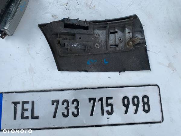 Ślizg uchwyt zderzaka LEWY GÓRNY Bmw E39 8159349 pęknięty zaczep - 1