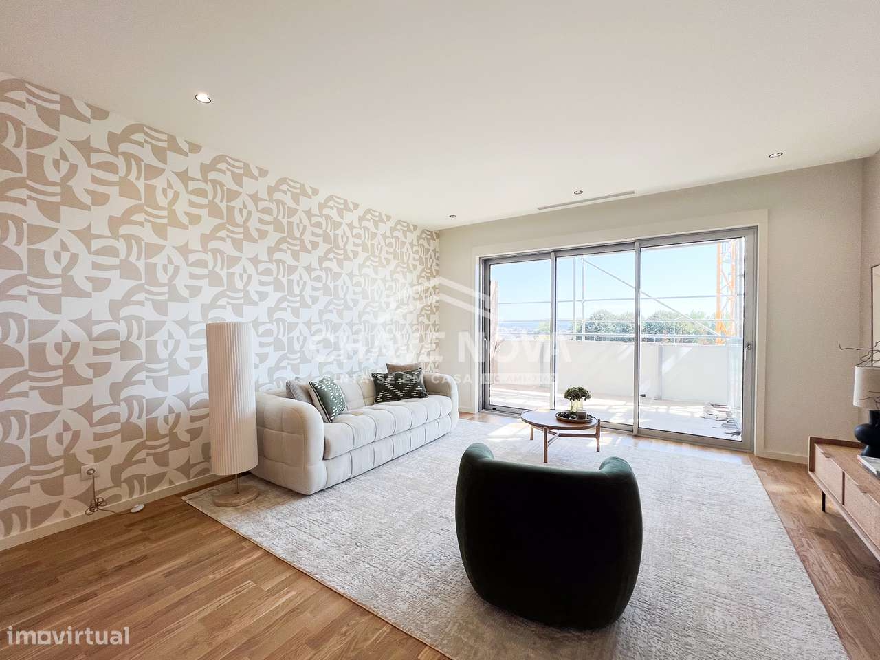 Apartamento T1 em construção, varanda e garagem -Empreendimento Flores - Grande imagem: 5/12