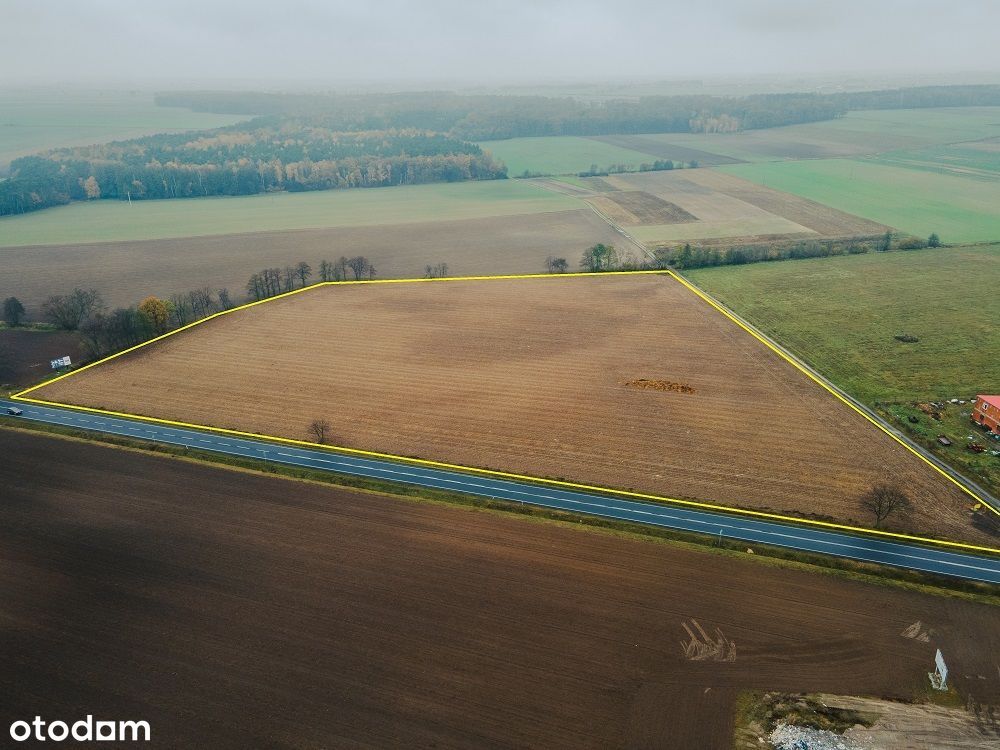 Działka Inwestycyjna Przy Drodze Krajowej