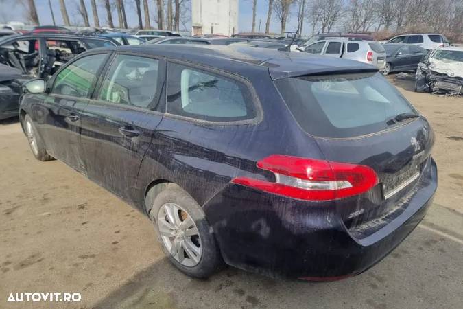 dezmembrez peugeot 308 T9 2015 volan stanga motor 1.6hdi  120CP  cod BHZ cutie de viteze usa portiera stanga dreapta fata aripa bara fata capota farurui navigatie jante r16 dezmembrari 207 208 2008 508 5008 3008 - 4