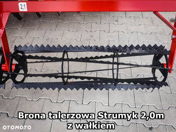 Brona talerzowa TALERZÓWKA V  AGREGAT 1,4m 1,6m 1,8m 2m 2,2m 2,4m 2,7m STRUMYK Lekka Nowa - 10