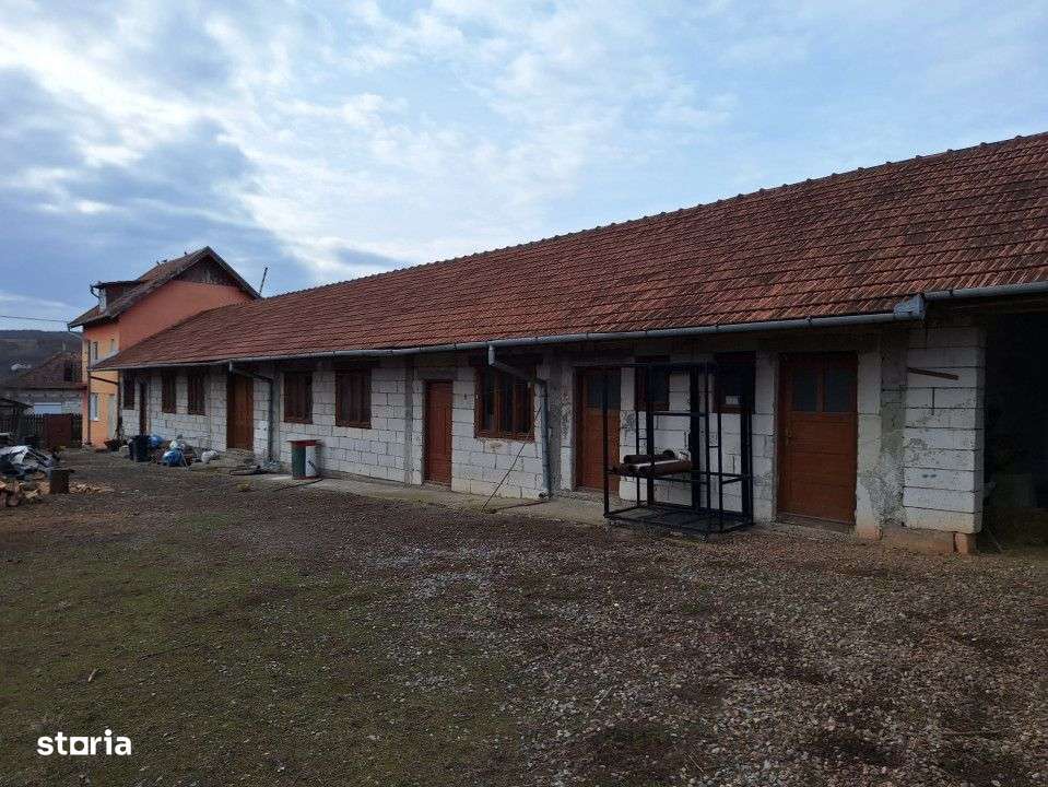 Proprietate industriala versatila – hala + casa P+E pe E79, Hidiselu-1