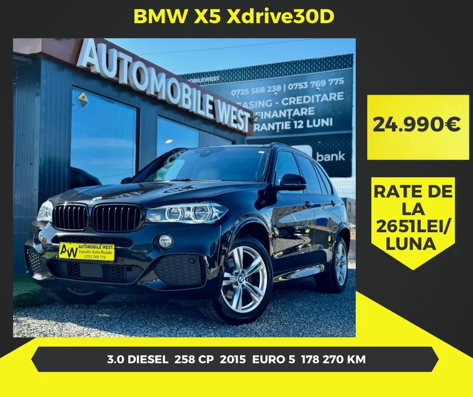 BMW X5 F15 [2013 - 2018] xDrive30d Sport-Aut. 2015