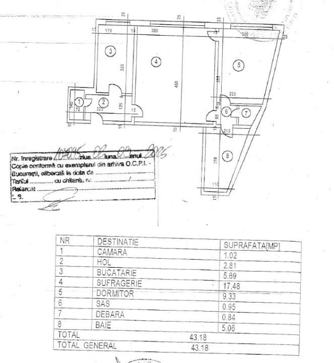 Apartament 2 Camere | Ultracentral | George Enescu-10