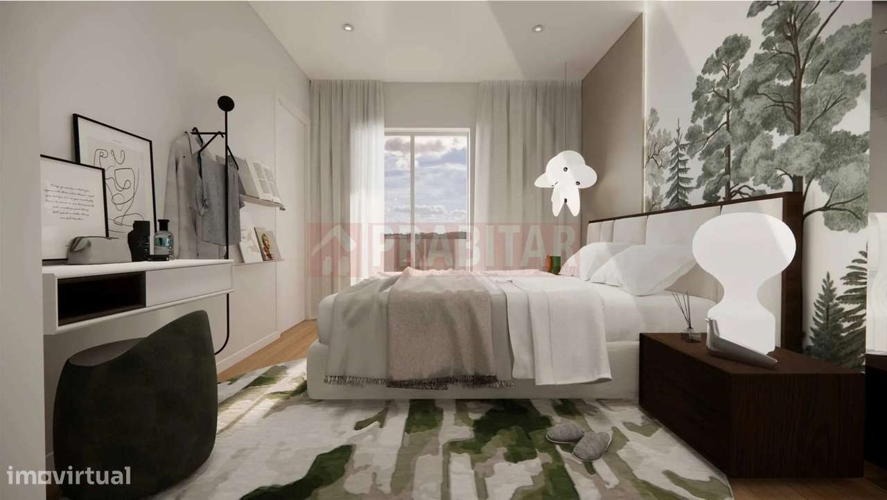 Urbanização Quinta da Portela, Apartamento T3 com Garagem, Novo-9