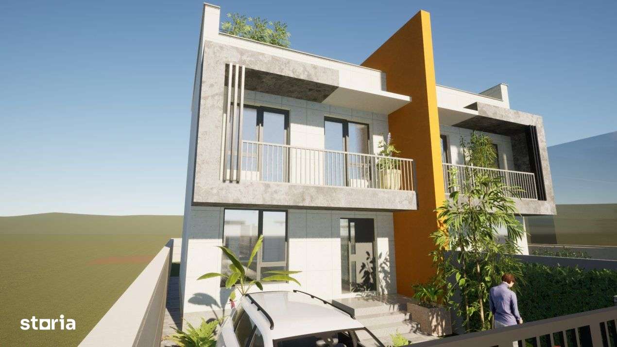 Vila moderna de vanzare strada M16 Mamaia Sat-14