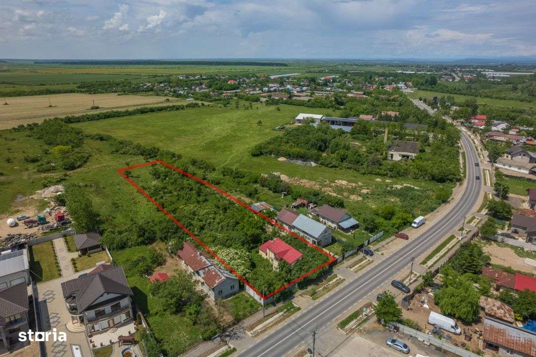 BILCIURESTI - TEREN CONSTRUCTII 3294 MP, FRONT 21 M ! - Imagine principală: 2/15