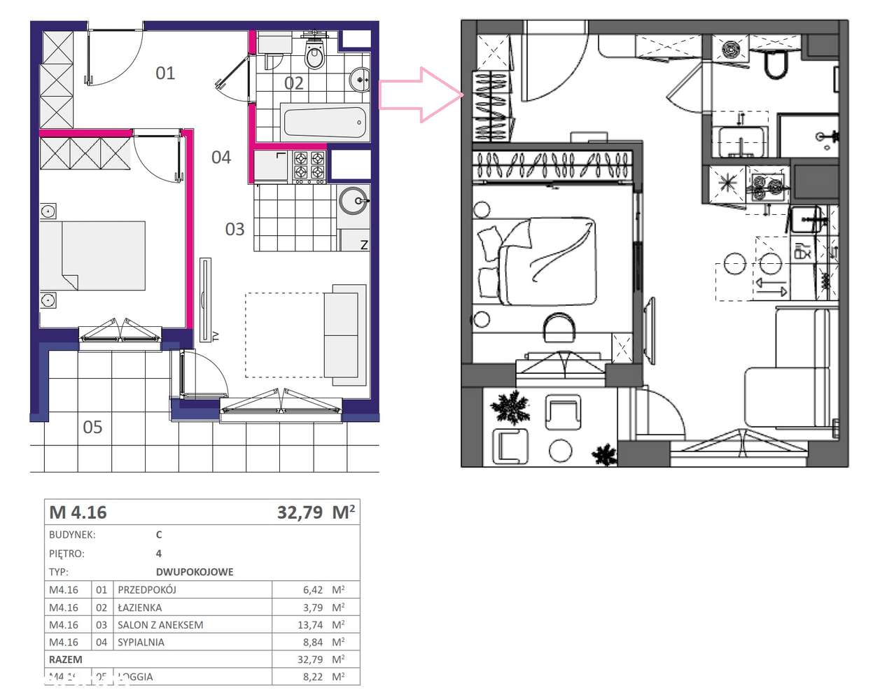 Nowe 2 pokoje, balkon 8 m2, 5 km do centrum, Wisła, bezpośrednio-8