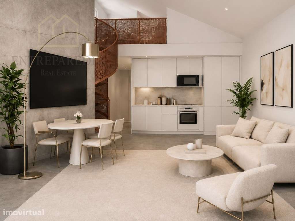 Loft Duplex T1 com Varanda | Zona Histórica de Vila Nova de Gaia | ...-0