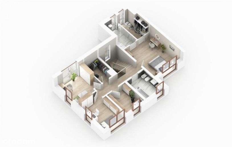 5-pokojowy dom z dużym ogródkiem - Pełny obrazek: 4/5