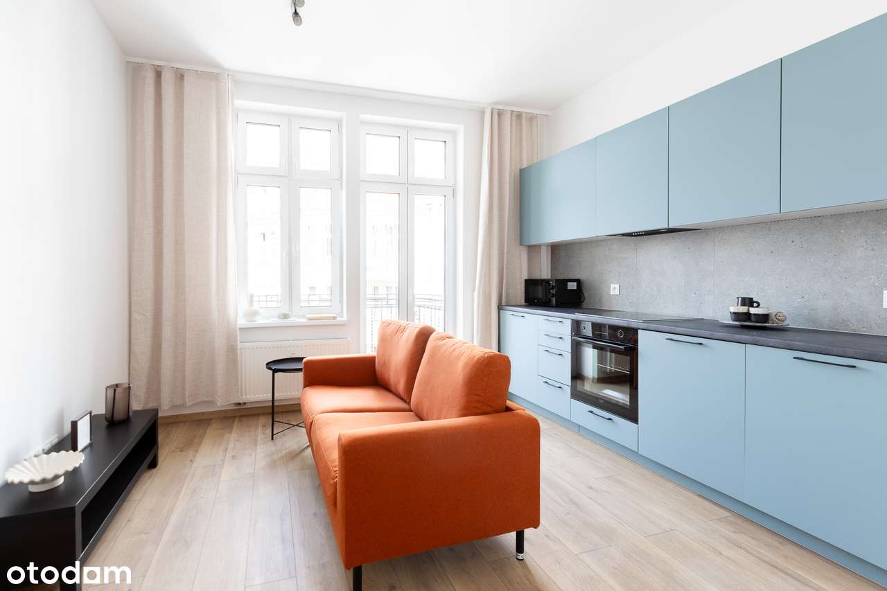 Apartament dwupokojowy z balkonem w samym sercu Jeżyc,osobna sypialnia