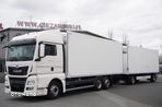 MAN zestaw TGX 26.510 6×2 E6 chłodnia / Krone chłodnia / 36 palet - 1