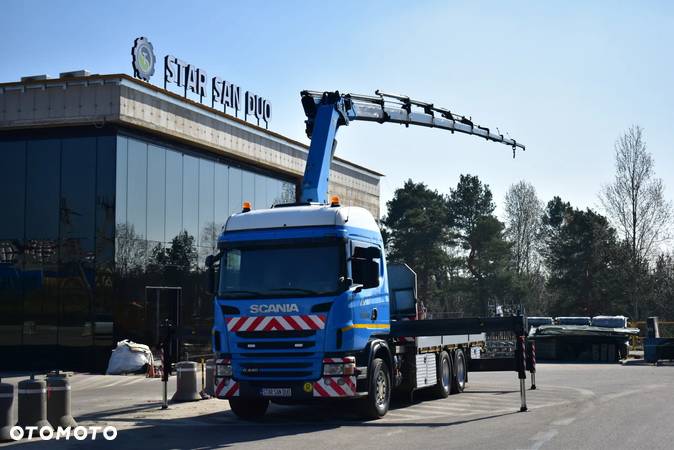 Scania G440 6x4 PALFINGER PK 34002 HDS Żuraw Wciągarka Crane Kran - 4