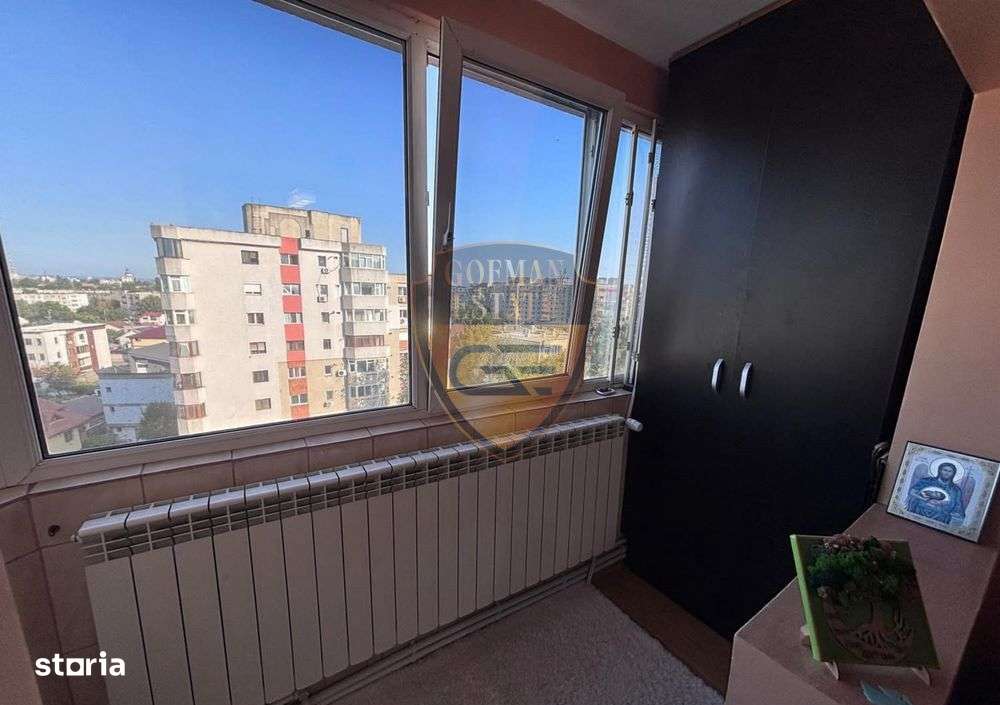 3 camere, Inel II, 79.4 mp, balcon, etaj 7/8 lift, centrala gaz, A/C, - Imagine principală: 4/8